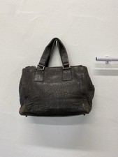 Anya Hindmarch Chocolate Brown Vintage Ebury handbag leather tassle JP001