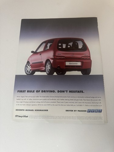 Original 2001 fiat seicento - original,