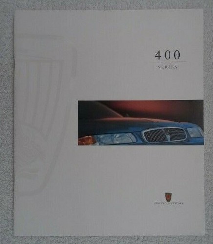 Rover 400 brochure 1995 414 - brochure,