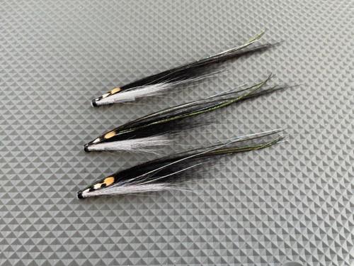Salmon flies 3x sunray - salmon,