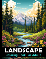 Landscape Coloring Book for