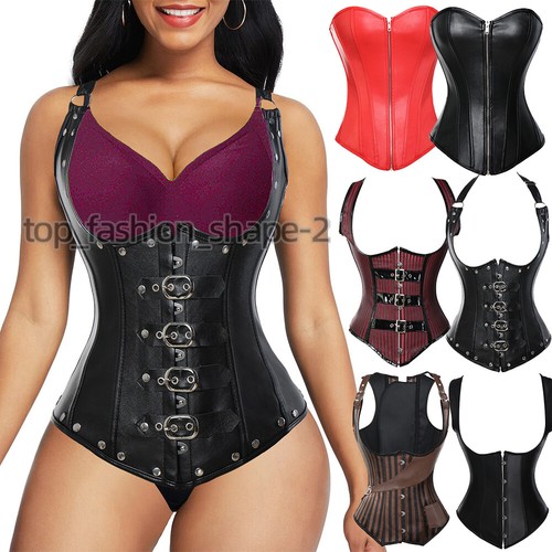 Women boned corset - boned,