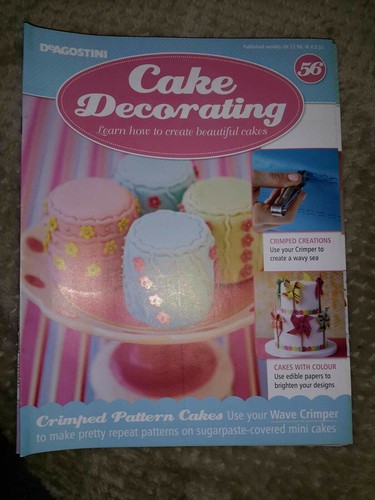 Deagostini cake decorating - cake,