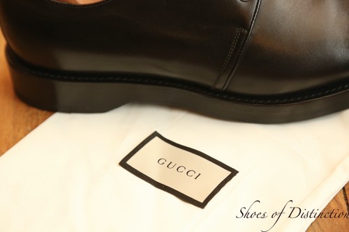 Gucci black leather - gucci,