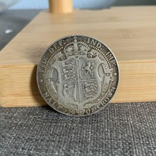 1907 Edward VII Silver Half