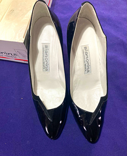 Vintage signorina shoes black - signorina,
