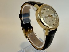 Zodiac Senator SST 36000 Hermetic Automatic Oval Vintage Wrist Watch 