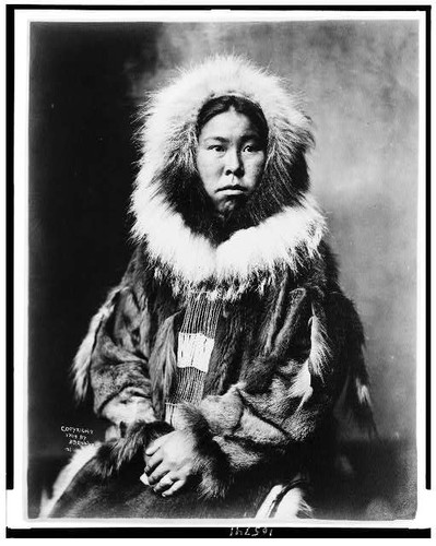 Eskimo inuit fur - eskimo,inuit,fur, lined