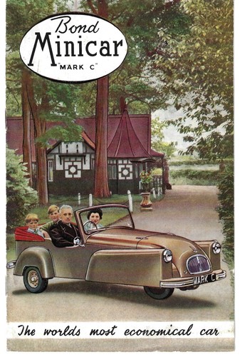 Bond minicar mark 1954 - minicar,