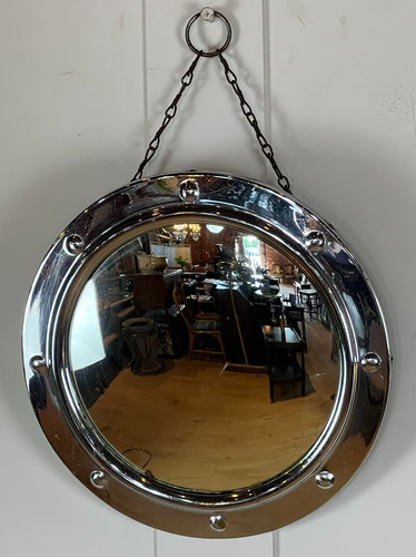Vintage circular round - round, silver