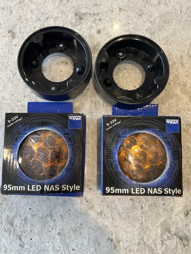 Wipac 95mm led amber - led,