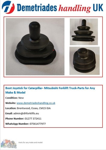 Boot joystick for caterpillar - joystick,