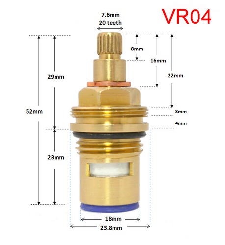 Tap valve cartridge - tap,