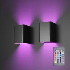 2PCS LED Wall Lights Remote
