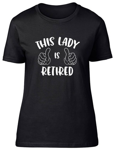 This lady retired - this, is
