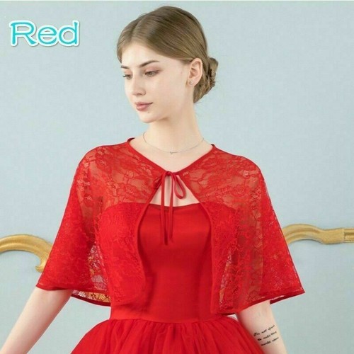 Lady lace shrug bolero - lace, capes