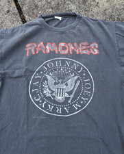 Ramones 1989 'Brain Drain' Vintage Tour Tshirt