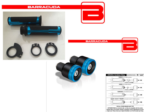 Barracuda blue knobs - blue,