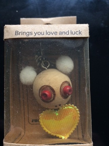 Voodoo doll keyring - voodoo,