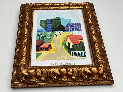 David hockney signed framed - hockney,