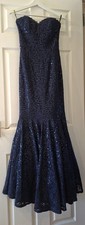 Lipsy Vip Navy Strapless