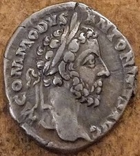 ROMAN COIN SILVER DENARIUS OF