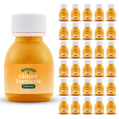 Ginger turmeric shots x - shots,
