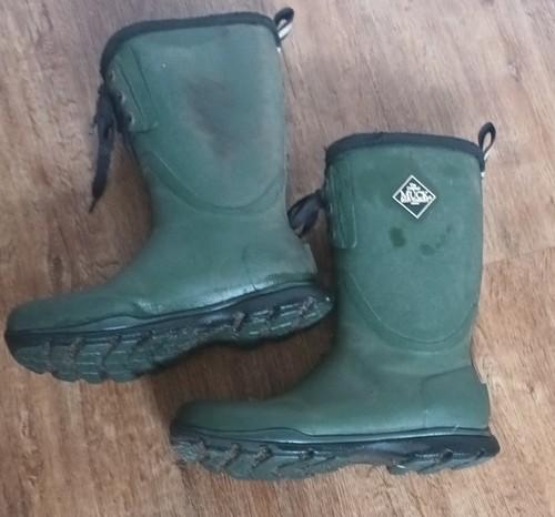 Mens green muck - green, boots