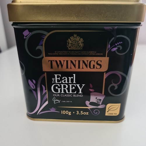 Twinnings earl grey tea empty - grey,