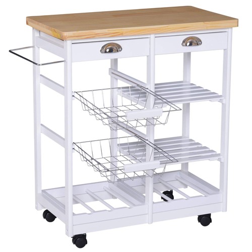Rolling kitchen island trolley - kitchen,