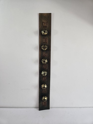 Vintage brass jingle bells - brass,