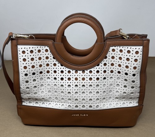 Anne klein laser - cut, tote