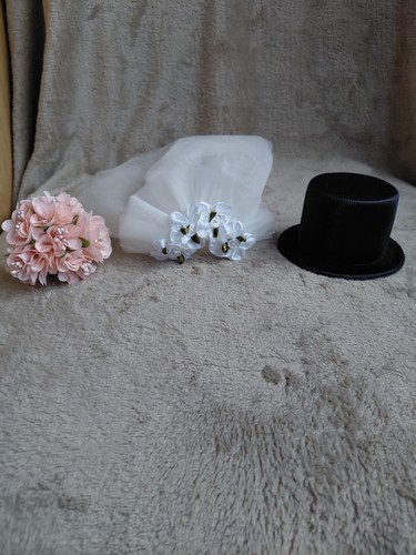 Mini hat veil used as - used,