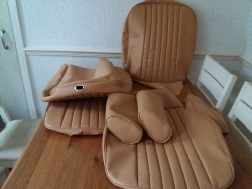 Mgb roadster seat covers - mgb,
