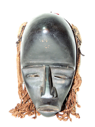 West africa african mask with - african,