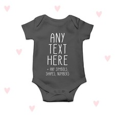 Custom Baby Grow Personalised