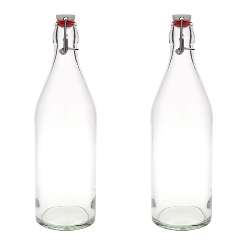 Clip top bottles glass - top,