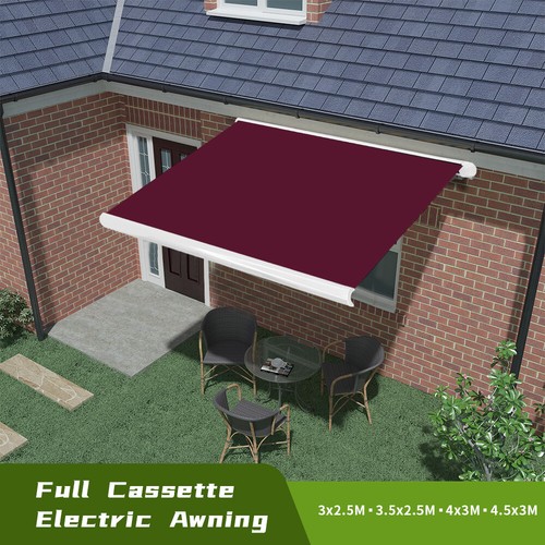 Full cassette electric awning - full,
