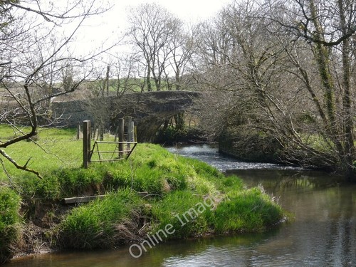 Photo 6x4 gidcott mill bridge - gidcott,