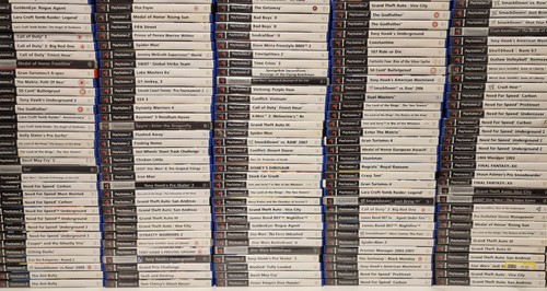 Ps2 games complete with - games, manual