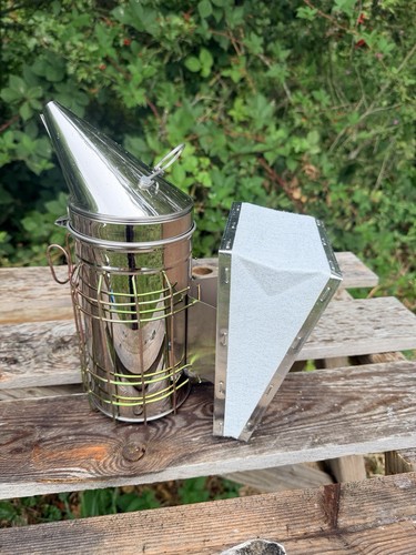 Bee smoker manual stainless - manual,