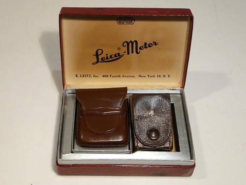 Vintage leica meter set 66931 - vintage,