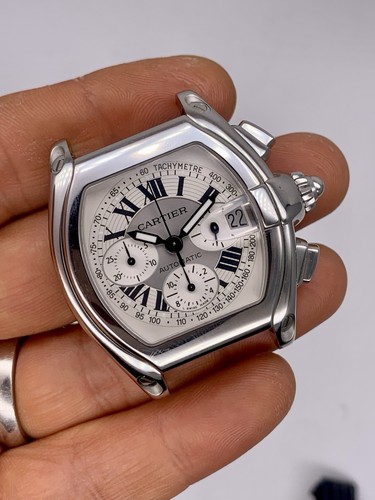 Cartier roadster white men - cartier, men's