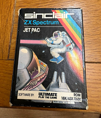 Sinclair jet pac arcade - sinclair,
