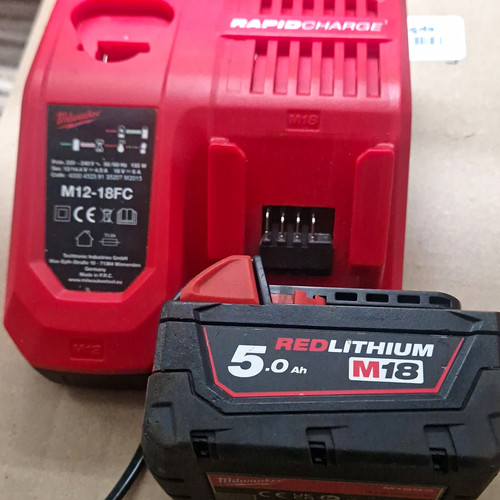 Milwaukee rapidcharge m12 18fc - rapidcharge, m12-18fc