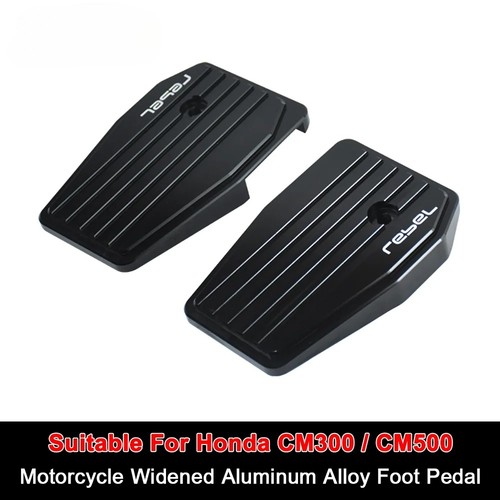 Pair wide footpegs - wide, honda