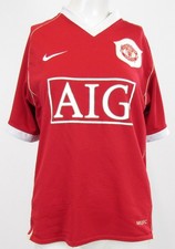 Manchester United Nike 2006-07 Home Strip Football Shirt Approx Size Small