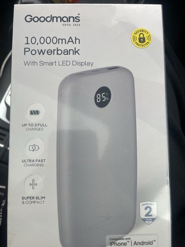 Goodmans 000mah powerbank - goodmans,