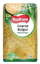 Bodrum Coarse Bulgur 1kg – Premium Cracked Wheat for Pilaf, Soups, Salads