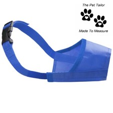 Sprocker Spaniel Dog Muzzle Blue Puppy Pet Training Aid Anti Bite Barking Guard
